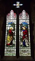 North aisle stained glass window to George Henry Minnit