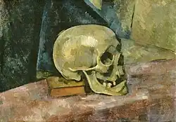 Still Life With Skull by Paul Cézanne, c. 1900[a]