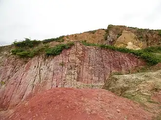 White Clay hills in Bijoypur