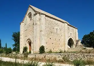 The Chapel of Saint-Étienne in Saint-Hilaire-d'Ozilhan