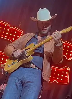 Crockett performing at The Classic Center on April 23, 2025.