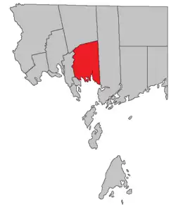 Location within Charlotte County.