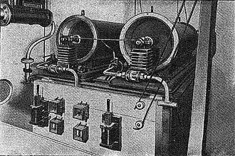Photo (1903). Ozone generators in the 2nd model laundry, place du Marché Saint Honoré