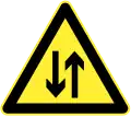 Two-way traffic ahead