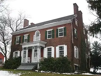 The Christian Bechdel II House, a historic site in the township