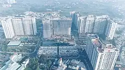 Aerial view of Picity High Park apartments in Thạnh Xuân ward