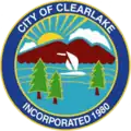 Official seal of Clearlake, California