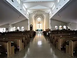 Interior toward altar