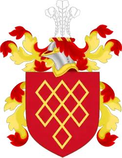 Coat of arms of Edmund Quincy, family patriarch