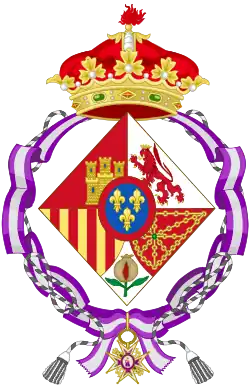 Coat of arms used during King Juan Carlos's reign