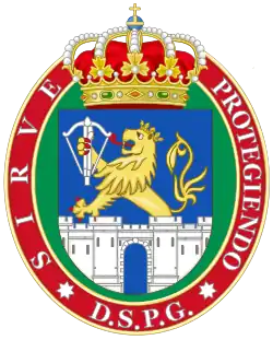 Coat of Arms of the Head of Government Office Security Department (DSPG)