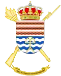 Coat of Arms of the Base Services Unit "Álvarez de Sotomayor" (USBA)