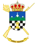 Coat of Arms of the Base Services Unit "Araca" (USBA)