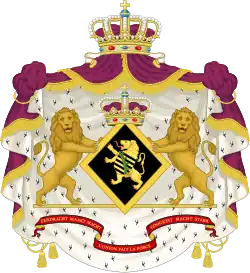 Coat of arms of the Princess of Belgium