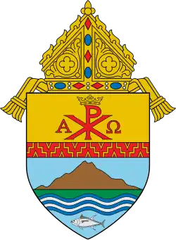 Coat of arms of the Diocese of Marbel