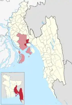 Location of Companiganj