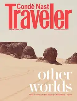 Cover of Condé Nast Traveler magazine
