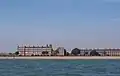 Officers' quarters: Eastney House and Terrace (left)[13]