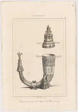 Augustin François Lemaître: Corne ancienne, du Musée de Danemark