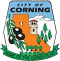 Official seal of City of Corning