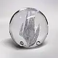 Crystal paperweight