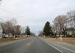 Northbound Morton Avenue (CR 634) in Rosenhayn