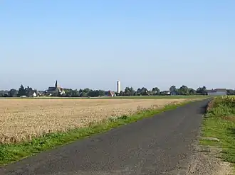 A general view of Cuvergnon