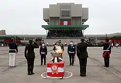 Annual military parade on the occasion of the Bicentennial of Peru