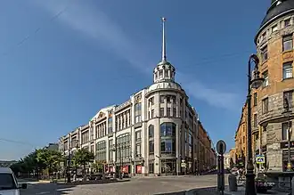 The retail store for the officers of the garrison guard, Bolshaya Konyushennaya street 21/23, St. Petersburg