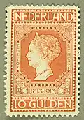 Wilhelmina stamp (1913)