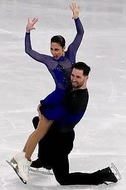 Deanna Stellato-Dudek and Maxime Deschamps at the 2024 World Championships