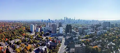 Aerial view of Deer Park in 2024