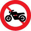 C22.2: No motorcycles or large mopeds