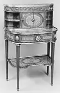 Desk (bonheur du jour) by Roger Vandercruse, called Lacroix, circa 1780–90 at The Metropolitan Museum of Art