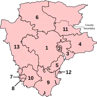 Constituencies in Devon since 2024