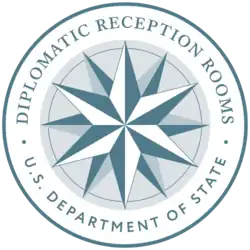 Caput Mundi seal of the Diplomatic Reception Rooms