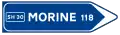 Primary or secondary road direction