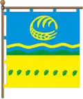 Flag of Dmytrushky rural hromada
