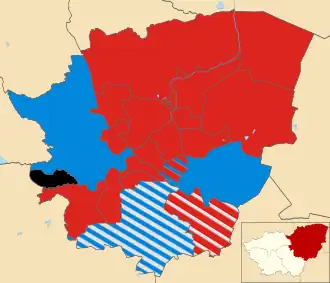 2017 results map