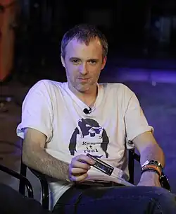 Healy in Madrid, Spain, October 2007