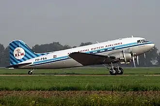 An aircraft similar to the one involved