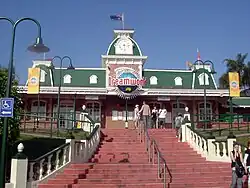 The main entrance at Dreamworld.