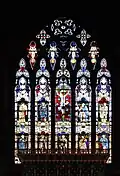 East window by William Morris Co.