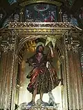 17th century altarpiece of San Juan Bautista