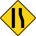 P4-5D Road narrows on the right