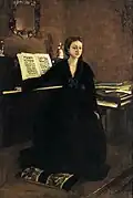 Madame Camus at the Piano, 1869