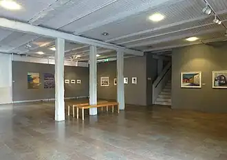 Ground floor, exhibition