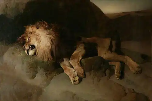 The Desert by Edwin Landseer