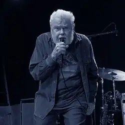 Raittinen performing in 2023