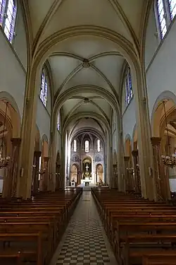 The nave, looking toward the choir